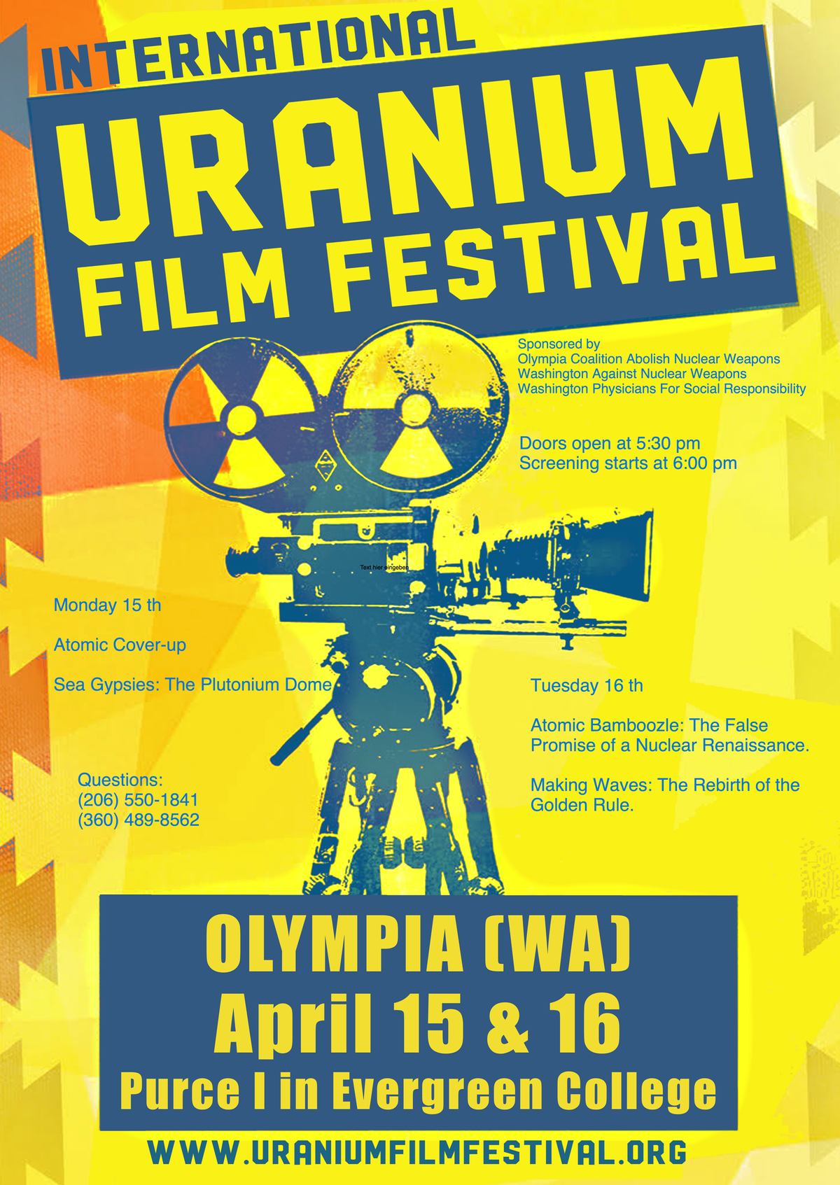 Uranium Film Fest - April 15 & 16