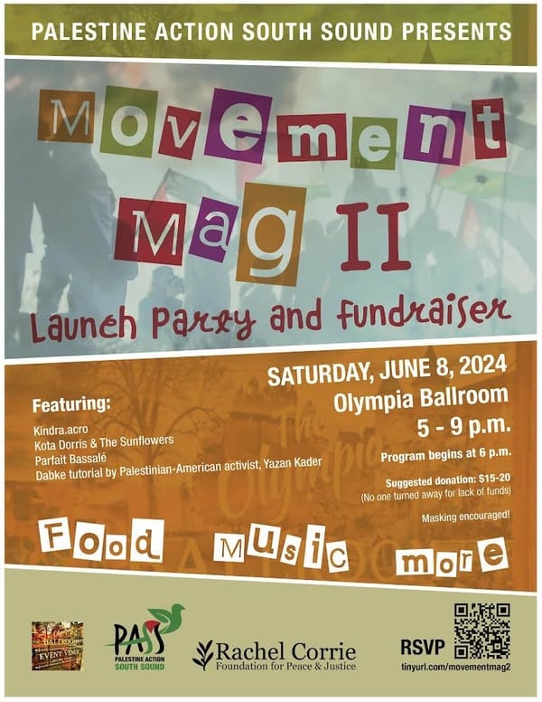 MOVEMENT MAG II LAUNCH PARTY AND FUNDRAISER