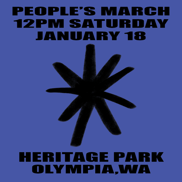 People's March January 18 Shareable Flyer